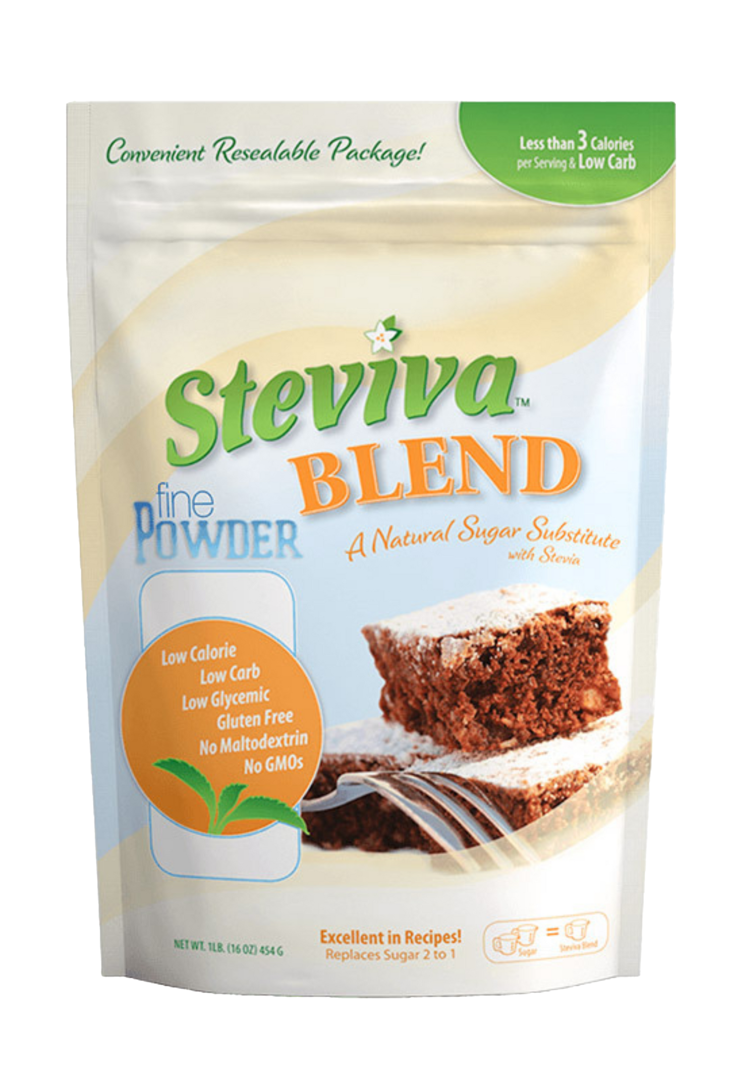 Steviva Blend Fine Powder | Erythritol & Stevia Blend