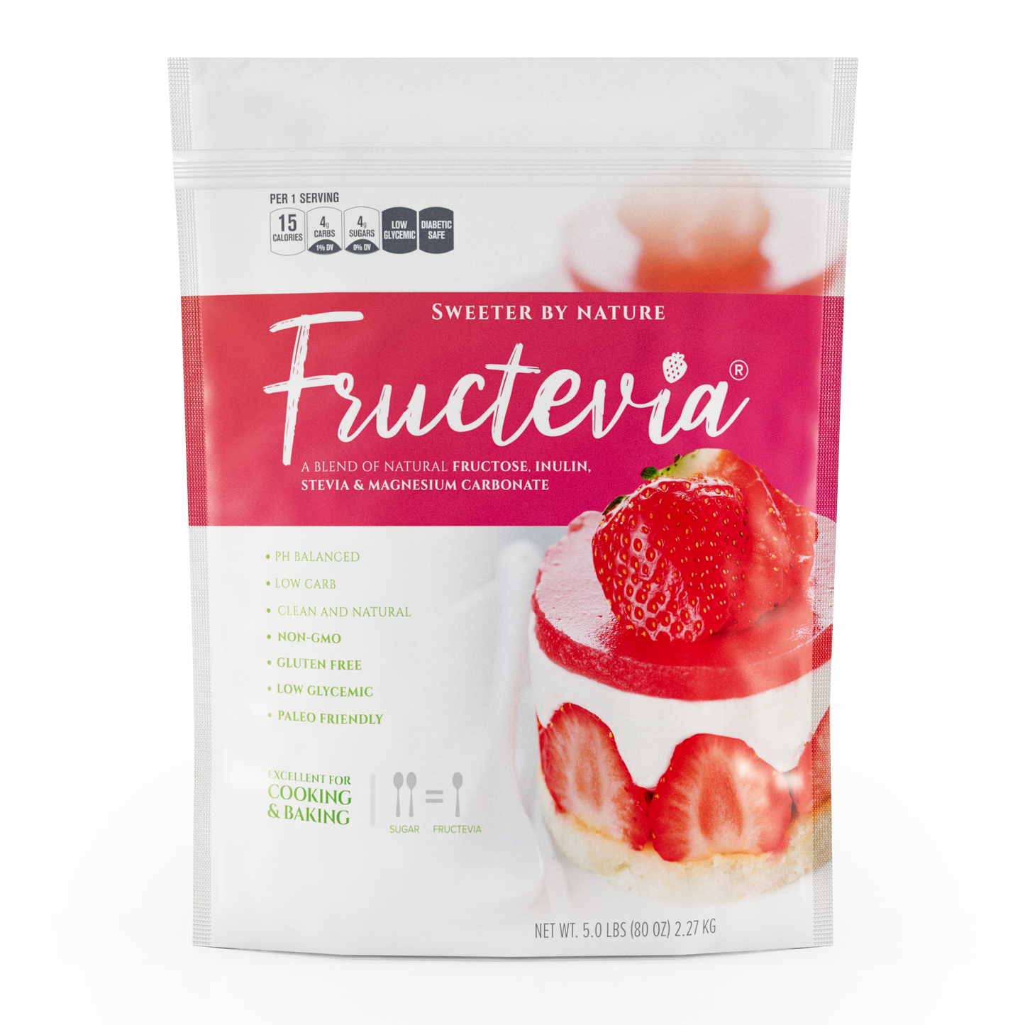 Fructevia | Stevia Infused Non-GMO Crystalline Fructose