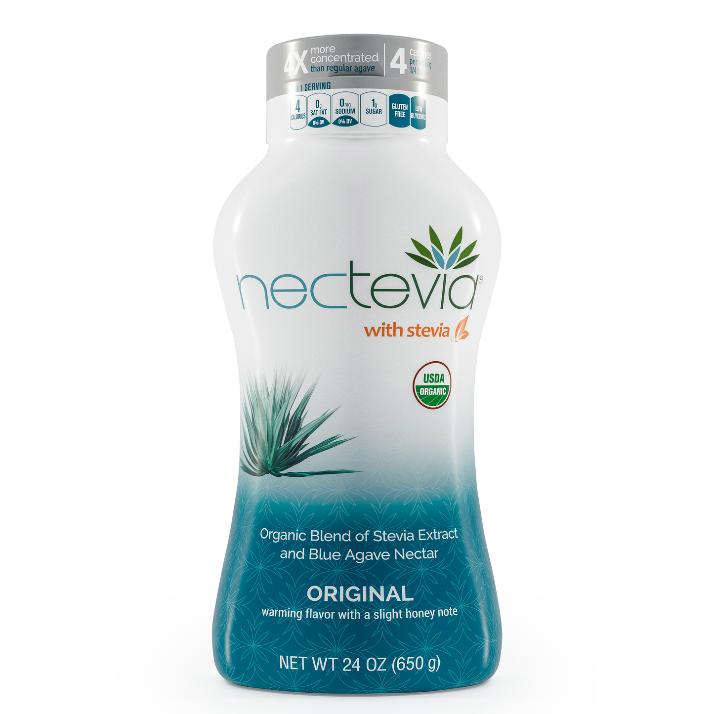 Nectevia Original | Stevia Infused Agave Nectar