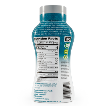 Nectevia Original | Stevia Infused Agave Nectar